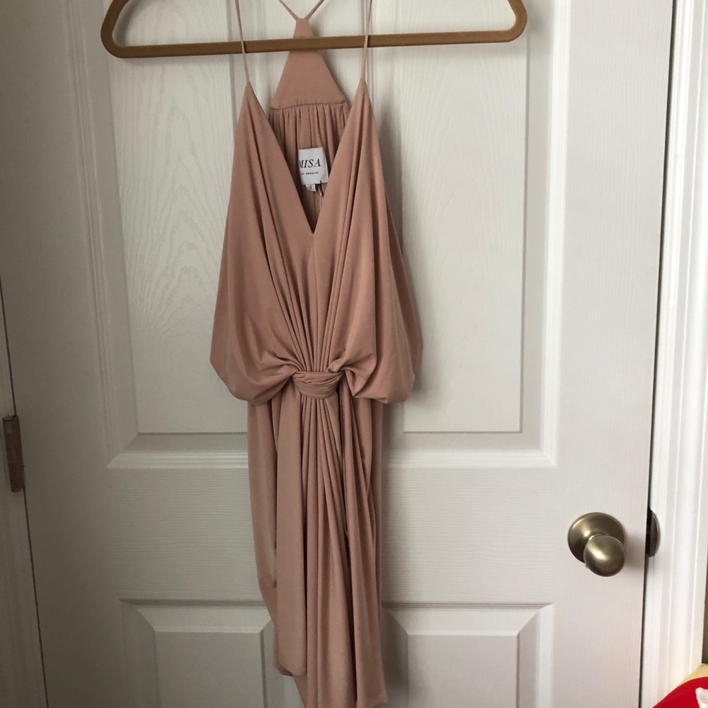 Misa *Rare color* Nude teget cocktail dress